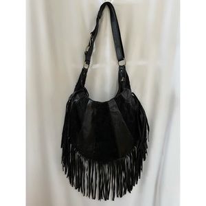 Ecoté by Urban Outfitters Vegan Leather Fringe Bag